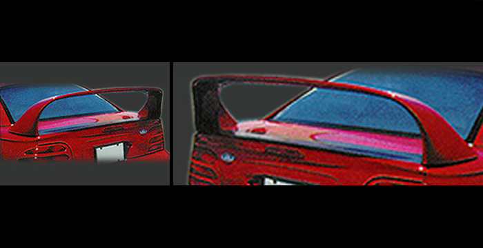 Custom 94-98 Mustang Wing # 47-50   Coupe Trunk Wing (1994 - 1998) - $350.00 (Manufacturer Sarona, Part #FD-025-TW)